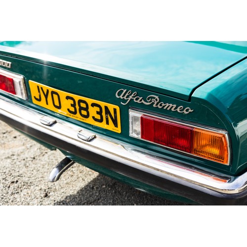 207 - 1975 Alfa-Romeo 2000 Spider Veloce Registration Number: JYO 383NChassis Number: AR*2470879Recorded M... 