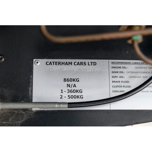205 - 2010 Caterham Seven Roadsport 1600Registration Number: GN10 EJZChassis Number: SDKRDKRR 680023744Rec... 