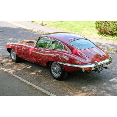 227 - 1970 Jaguar E-Type 4.2 Fixed Head CoupéRegistration Number: BAM 238HChassis Number: ZR28164Engine Nu... 