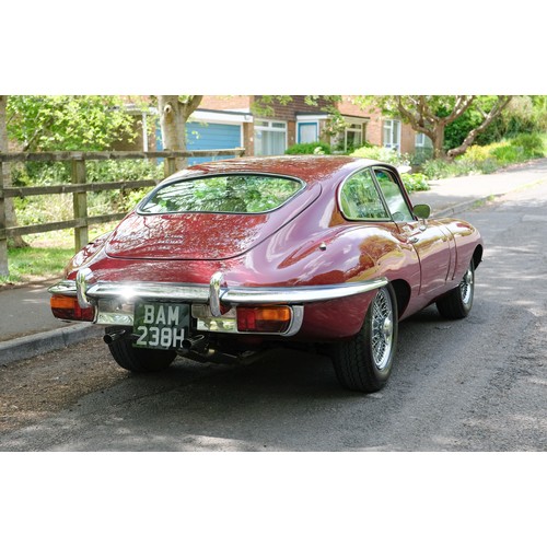 227 - 1970 Jaguar E-Type 4.2 Fixed Head CoupéRegistration Number: BAM 238HChassis Number: ZR28164Engine Nu... 
