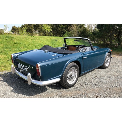 202 - 1965 Triumph TR4ARegistration Number: NME 106CChassis Number: CTC61432Recorded Mileage: TBAThe Trium... 