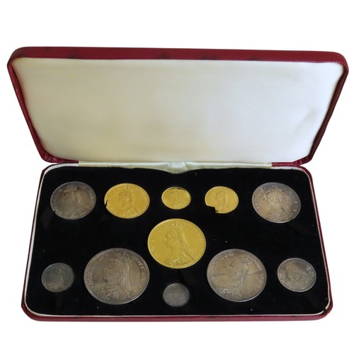 A VICTORIA JUBILEE 1887 SPECIMEN COIN SET