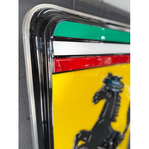 109 - LARGE FERRARI DEALER ILLUMINATED LIGHTBOXThis rare and highly sought after large Ferrari illuminated... 