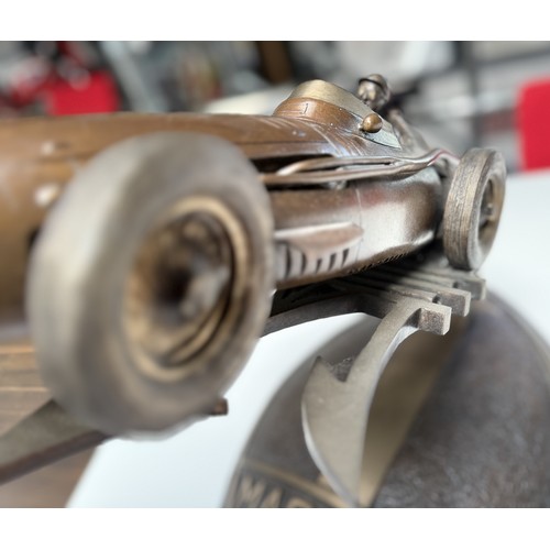 110 - INCREDIBLY RARE LIMITED EDITION  MASERATI 250 F BRONZE BY CHRIS DAVIS, #3 OF 5 PRODUCED'Fangio'Bronz... 