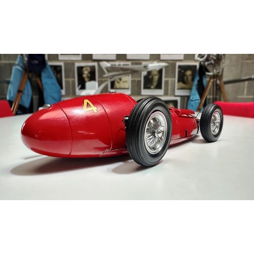 129 - 1:12 SCALE MASERATI 250F BY MICHELE CONTIA fine 1:12 scale scratch built model of a Maserati 250F by... 