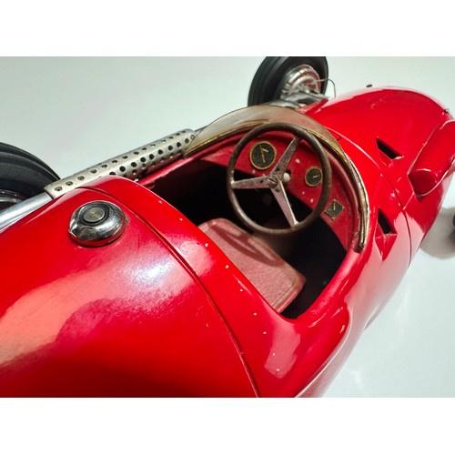 129 - 1:12 SCALE MASERATI 250F BY MICHELE CONTIA fine 1:12 scale scratch built model of a Maserati 250F by... 