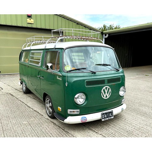 124 - 1971 Volkswagen Type 2 Bay Window CamperRegistration Number: XFW 114JChassis Number: 22120448450Reco... 