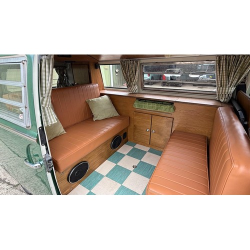 124 - 1971 Volkswagen Type 2 Bay Window CamperRegistration Number: XFW 114JChassis Number: 22120448450Reco... 
