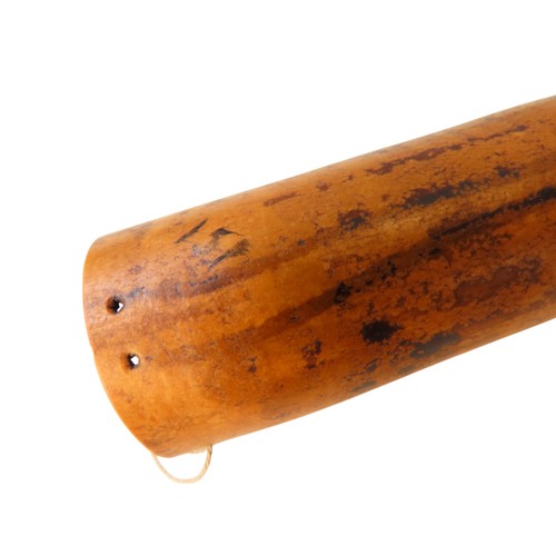 A SEPIK PHALLOCRYPT, PAPUA NEW GUINEA, fashioned from a gourd, with ...
