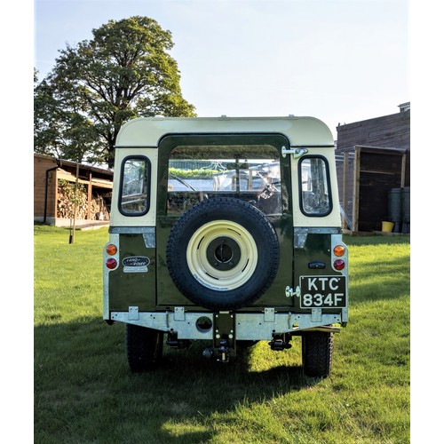 212 - 1968 Land-Rover Series IIA 88” Registration Number: KTC 834F                      Chassis Number: 24... 