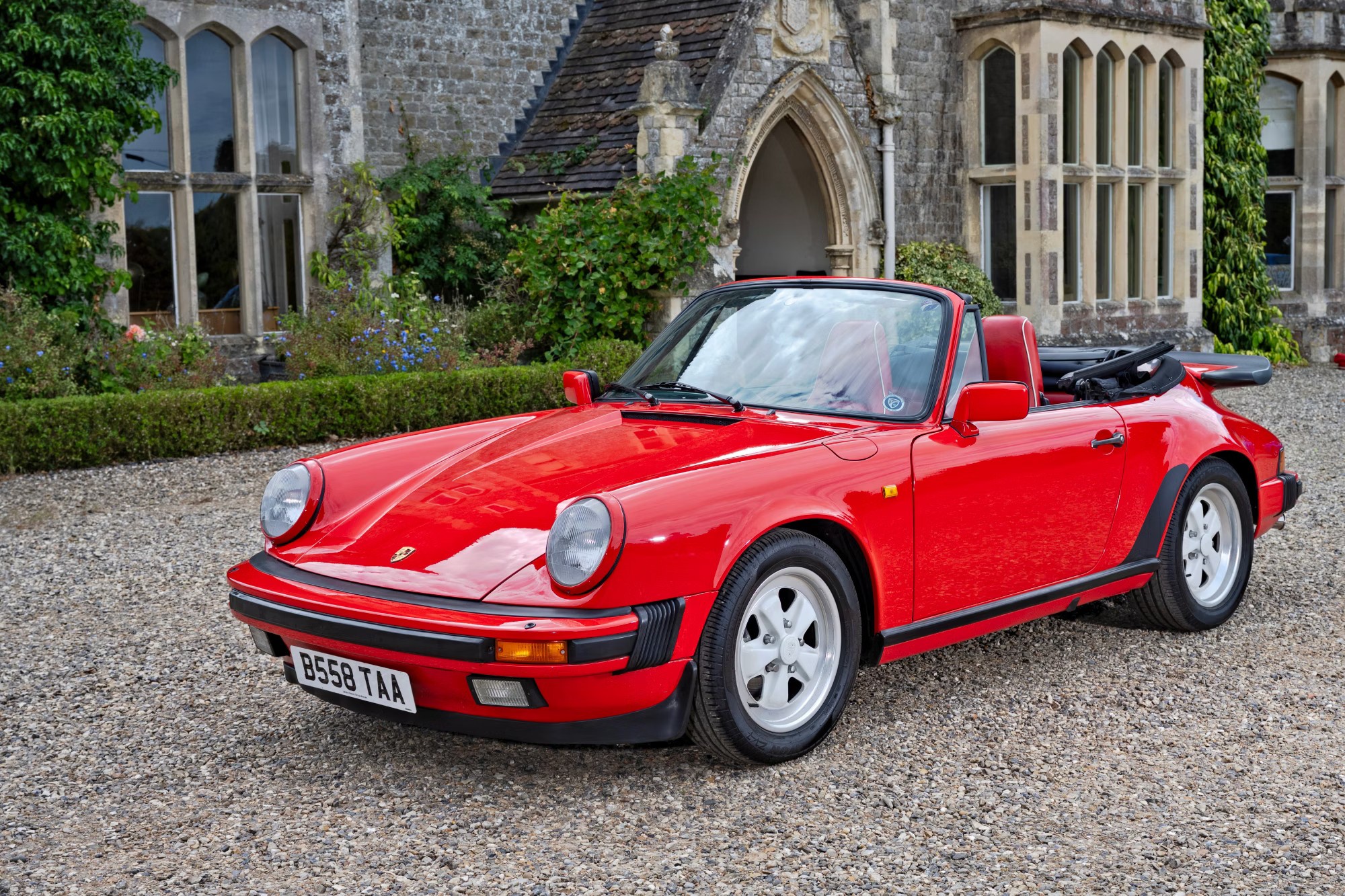 1985 Porsche 911 3.2 Carrera Sport CabrioletRegistration Number: B558 ...