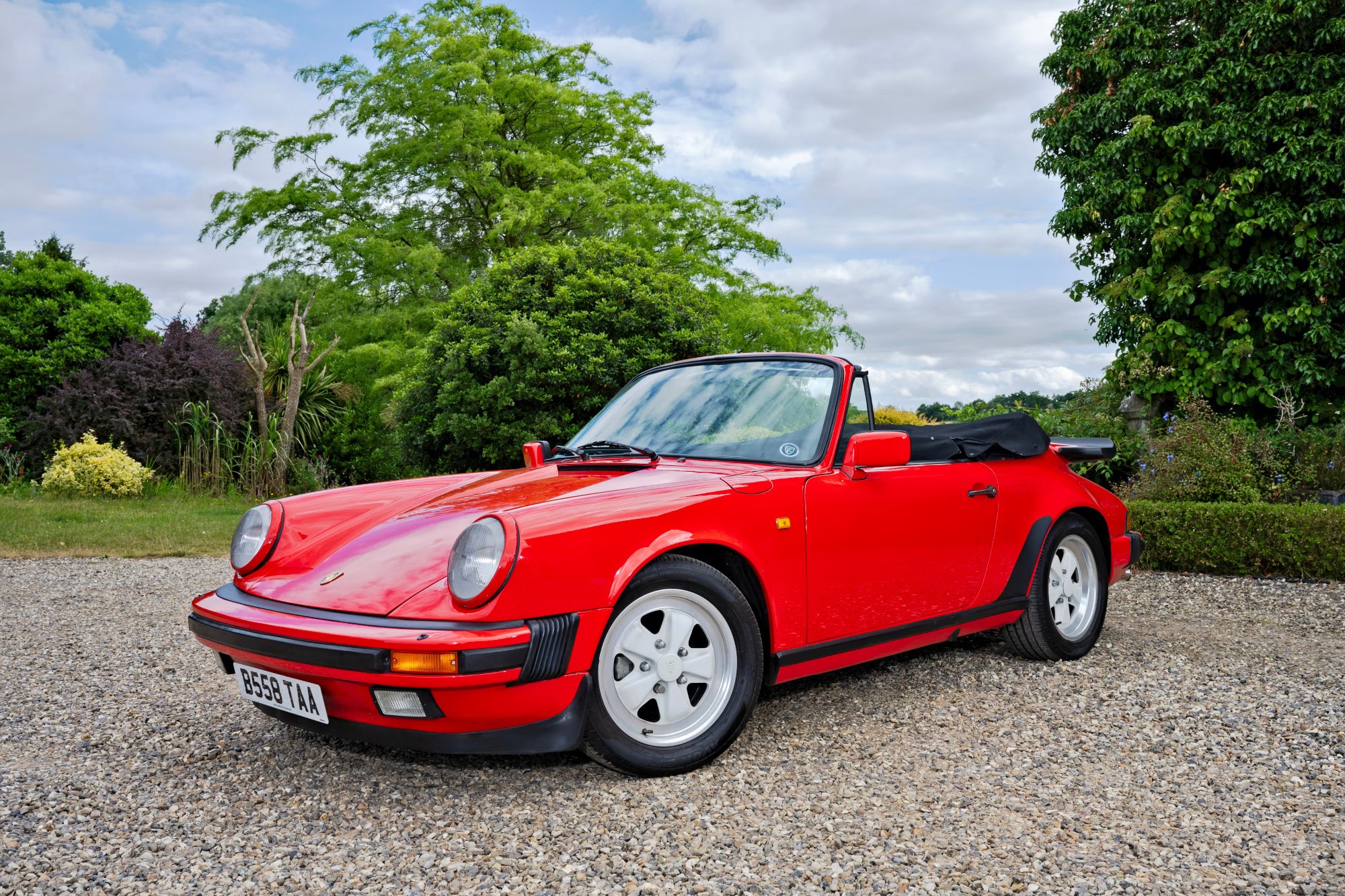 1985 Porsche 911 3.2 Carrera Sport CabrioletRegistration Number: B558 ...