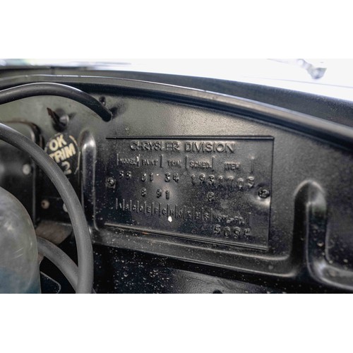 239 - 1954 Chrysler ImperialRegistration Number: 458 XVWChassis Number: 7780423Recorded Mileage: 43,400 mi... 