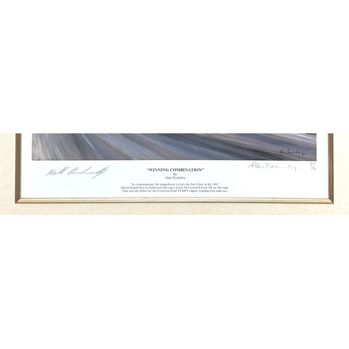 106 - WINNING COMBINATION BY ALAN FEARNLEY'Winning Combination' limited edition print by Alan Fearnley. Co... 