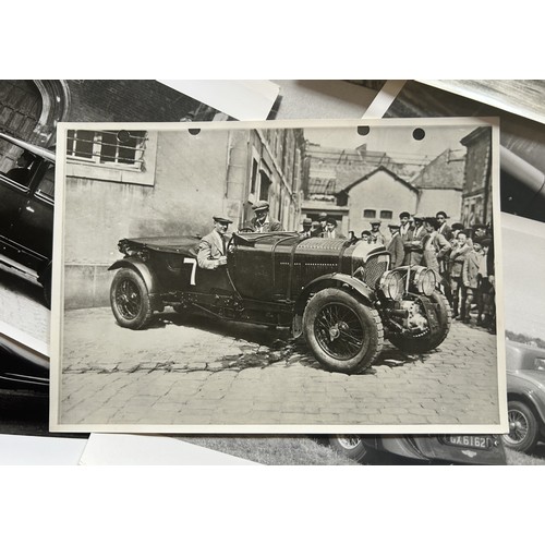 116 - c.75 PERIOD BENTLEY PHOTOGRAPHSA number of good quality images predominantly from the pre-war period... 