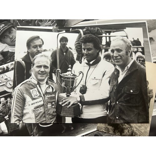 118 - c.100 PERIOD MOTOR RACING PHOTOGRAPHS A good selection including a number of driver portraits, touri... 