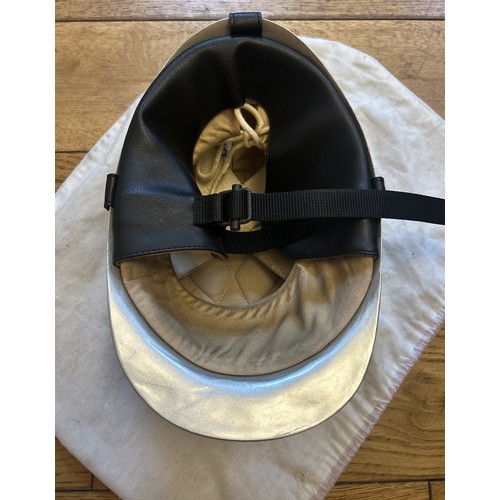 126 - A MILLE MIGLIA HELMET BY MARO, WITH GOGGLESA Mille Miglia Helmet by Maro, as worn on the modern retr... 