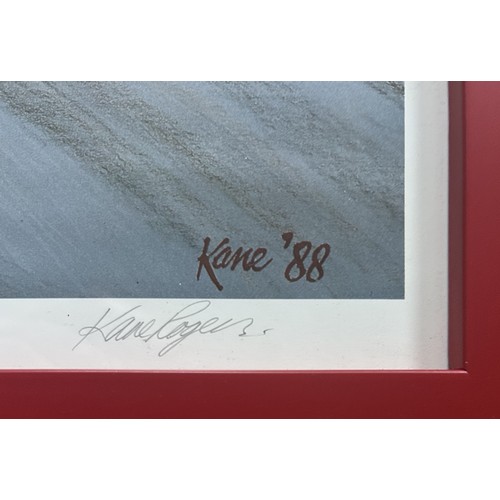 131 - FANGIO AT THE NURBURGRING, 1957 GERMAN GRAND PRIX, BY KANE ROGERSFangio at Nurburgring, 1957 Grand P... 