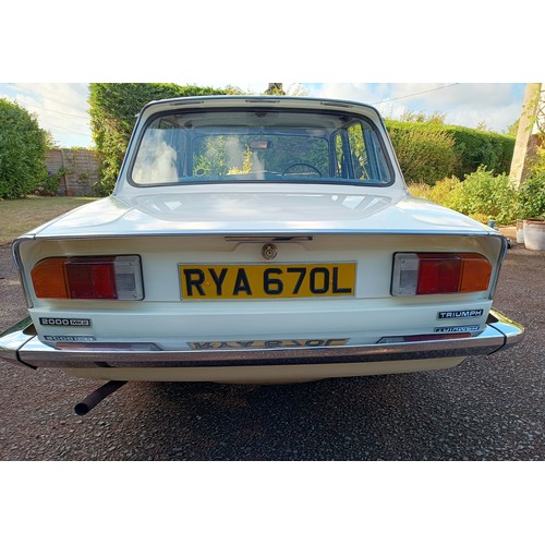240 - 1973 Triumph 2000 Mark II SaloonRegistration Number: RYA 670LChassis Number: ME82189DL.BWRecorded Mi... 