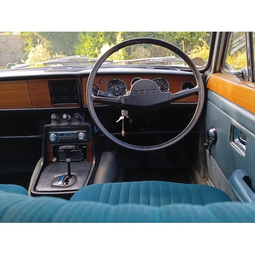 240 - 1973 Triumph 2000 Mark II SaloonRegistration Number: RYA 670LChassis Number: ME82189DL.BWRecorded Mi... 