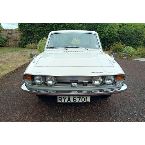 240 - 1973 Triumph 2000 Mark II SaloonRegistration Number: RYA 670LChassis Number: ME82189DL.BWRecorded Mi... 
