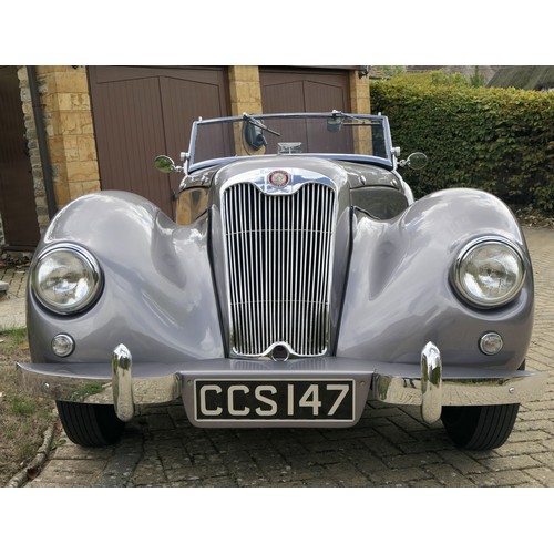 207 - 1948 Lea Francis 14hp SportsRegistration Number: CCS 147 Chassis Number: 7000Recorded Mileage: c.5,8... 