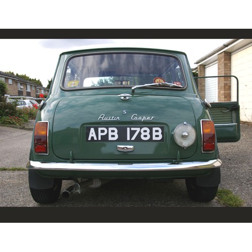228 - 1964 Austin Mini Cooper 1071 ‘S’Registration Number: APB 178BChassis Number: TBARecorded Mileage: TB... 