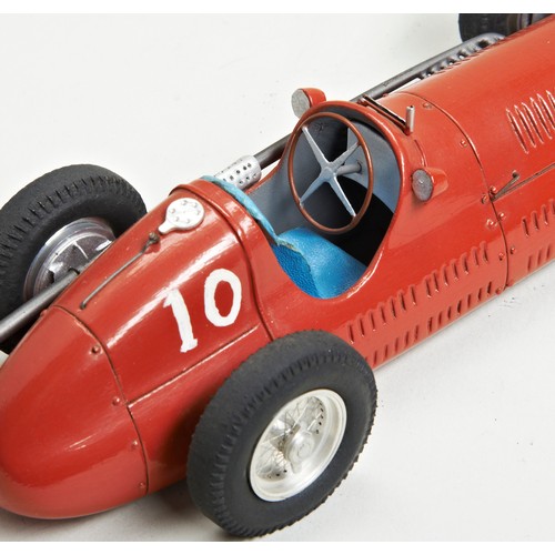 102 - A COLLECTION OF SCRATCH BUILT 1950S-60S GRAND PRIX MODELS1961 FERRARI DINO 156 SHARKNOSEA 1:24 scrat... 