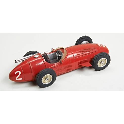 102 - A COLLECTION OF SCRATCH BUILT 1950S-60S GRAND PRIX MODELS1961 FERRARI DINO 156 SHARKNOSEA 1:24 scrat... 