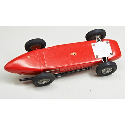 102 - A COLLECTION OF SCRATCH BUILT 1950S-60S GRAND PRIX MODELS1961 FERRARI DINO 156 SHARKNOSEA 1:24 scrat... 