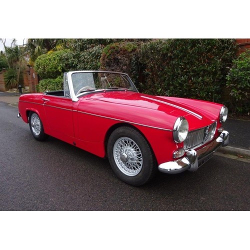 206 - 1966 MG Midget Mark IIRegistration Number: MPT 895DChassis Number: G-AN3/45319Recorded Mileage: c.13... 