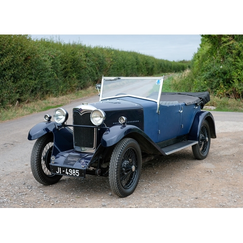 208 - 1930 Riley Nine Plus Four-Seat Tourer                                 Registration Number: JI 4985Ch... 