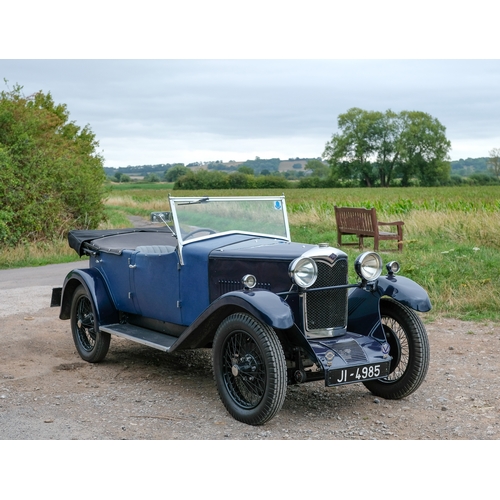 208 - 1930 Riley Nine Plus Four-Seat Tourer                                 Registration Number: JI 4985Ch... 