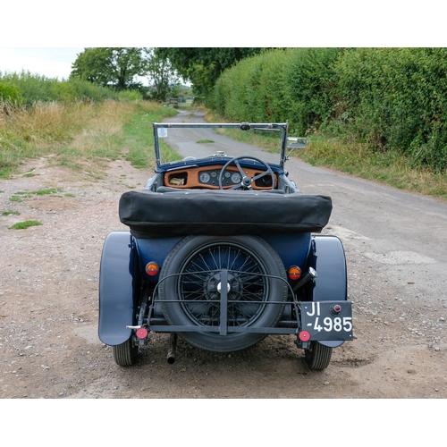 208 - 1930 Riley Nine Plus Four-Seat Tourer                                 Registration Number: JI 4985Ch... 