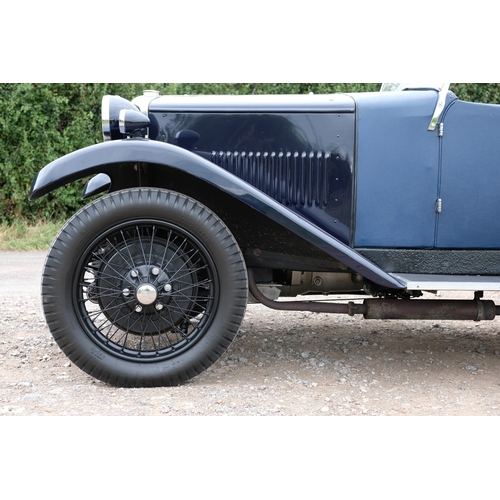 208 - 1930 Riley Nine Plus Four-Seat Tourer                                 Registration Number: JI 4985Ch... 
