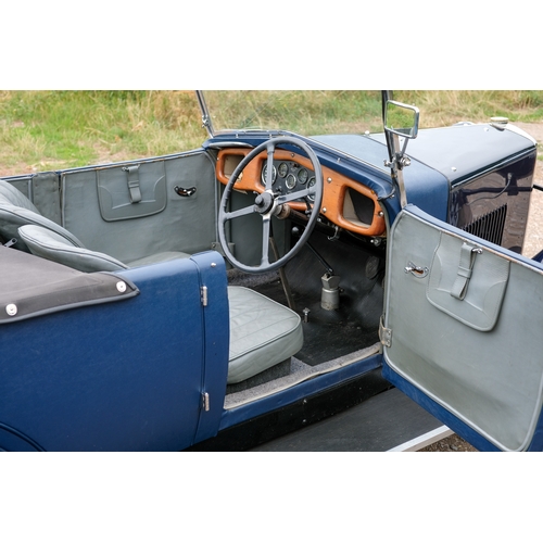 208 - 1930 Riley Nine Plus Four-Seat Tourer                                 Registration Number: JI 4985Ch... 