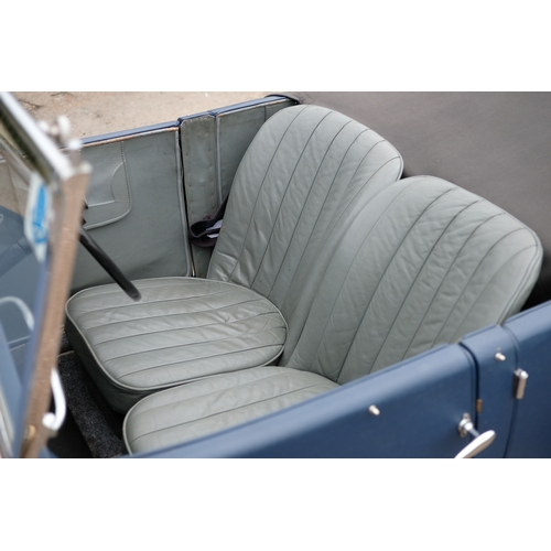 208 - 1930 Riley Nine Plus Four-Seat Tourer                                 Registration Number: JI 4985Ch... 