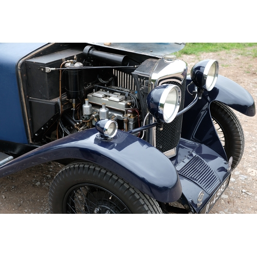 208 - 1930 Riley Nine Plus Four-Seat Tourer                                 Registration Number: JI 4985Ch... 