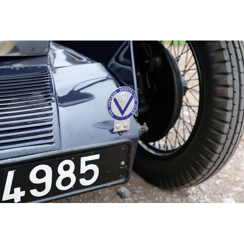 208 - 1930 Riley Nine Plus Four-Seat Tourer                                 Registration Number: JI 4985Ch... 