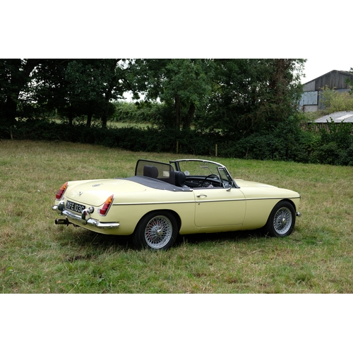 205 - 1969 MGC Roadster                                          Registration Number: KFE 103GChassis Numb... 