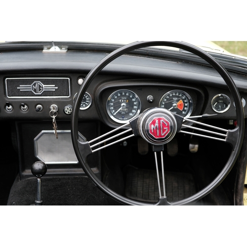 205 - 1969 MGC Roadster                                          Registration Number: KFE 103GChassis Numb... 