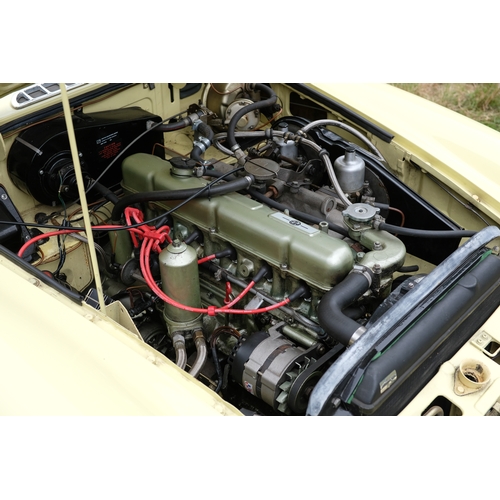 205 - 1969 MGC Roadster                                          Registration Number: KFE 103GChassis Numb... 