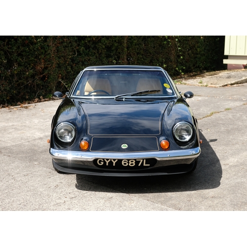 1972 Lotus Europa Twin Cam Special Registration Number: GYY 687LCha