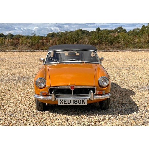 201 - 1972 MGB RoadsterRegistration Number: XEU 180KChassis Number: TBARecorded Mileage: 89,300 miles
The ... 