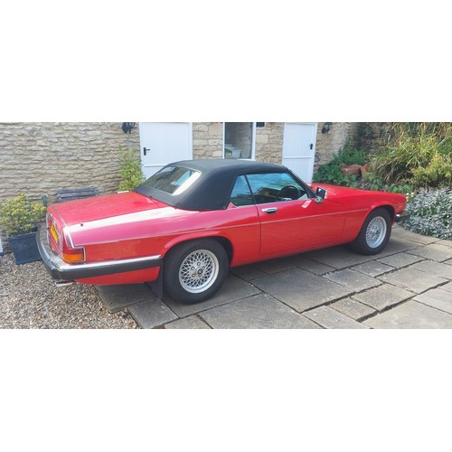 217 - 1989 Jaguar XJ-S ConvertibleRegistration Number: TBAChassis Number: SAJJNADW3DB157657Recorded Mileag... 
