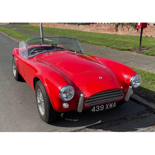 1962 AC Cobra 289 Mark I ContinuationChassis Number