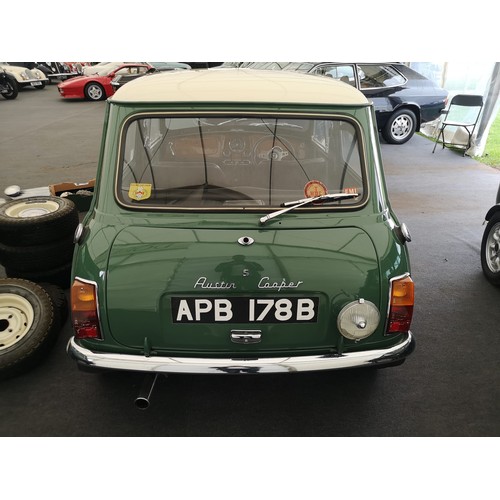 228 - 1964 Austin Mini Cooper 1071 ‘S’Registration Number: APB 178BChassis Number: TBARecorded Mileage: TB... 