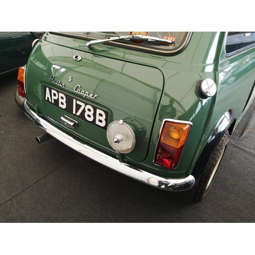 228 - 1964 Austin Mini Cooper 1071 ‘S’Registration Number: APB 178BChassis Number: TBARecorded Mileage: TB... 