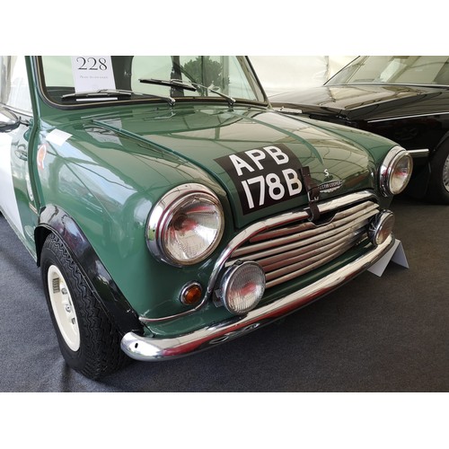 228 - 1964 Austin Mini Cooper 1071 ‘S’Registration Number: APB 178BChassis Number: TBARecorded Mileage: TB... 