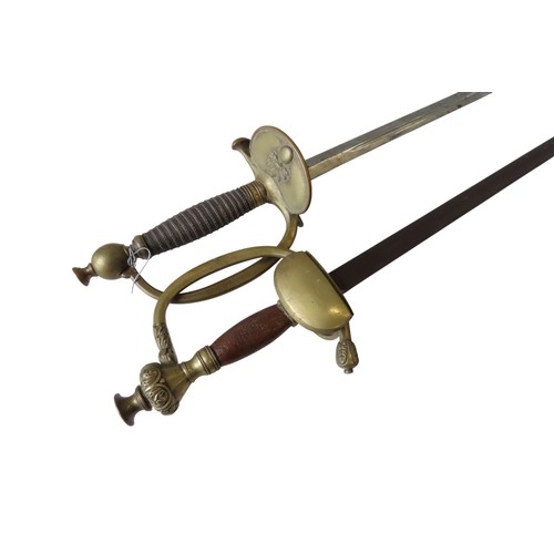 A FRENCH GRENADIERS sword with fullered, flattened diamond section ...